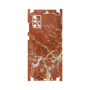 MAHOOT Red Marble-FullSkin Cover Sticker for Samsung Galaxy A71