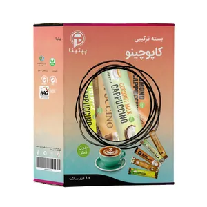 کاپوچینو شیرین شده با استویا پپتینا - 100 گرم بسته 10 عددی