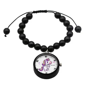 ساعت مچی عقربه ای ناکسیگو مدل اسب تک شاخ کد BF11892