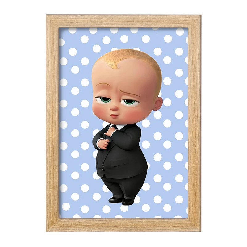 تابلو خندالو مدل انیمیشن بچه رئیس The Boss Baby  کد 1372