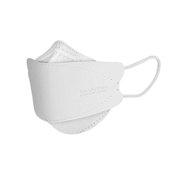 ماسک تنفسی مانترا مدل سه بعدی پنج لایه بسته 25 عددی