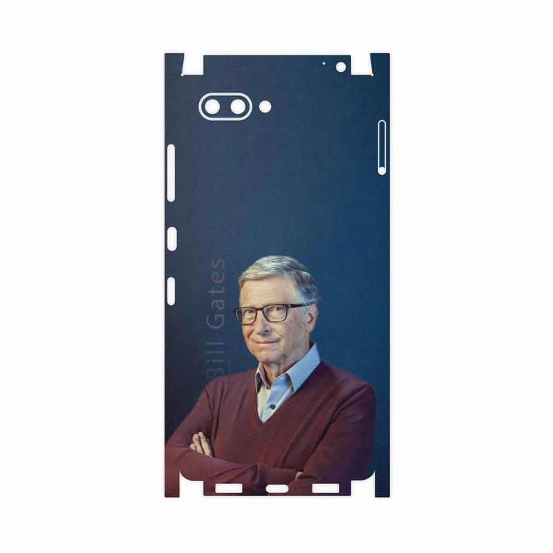 برچسب پوششی ماهوت مدل Bill Gates-FullSkin مناسب برای گوشی موبایل بلک بری Key 2