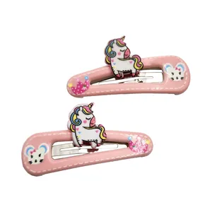 گیره مو دخترانه مدل یونیکورن کد SNG287-1 بسته 2 عددی