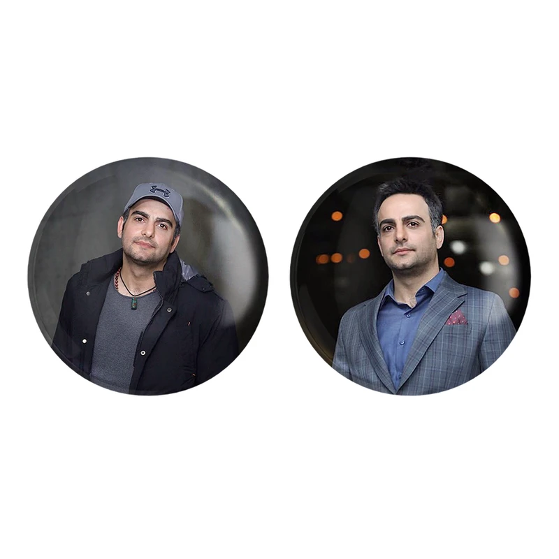 مگنت خندالو مدل حامد کمیلی کد 63446343 مجموعه 2 عددی