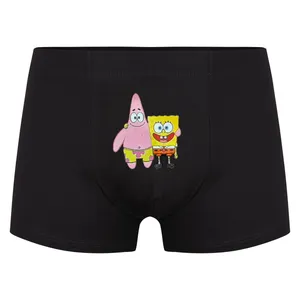 شورت پادار مردانه مدل باب اسفنجی و پاتریک