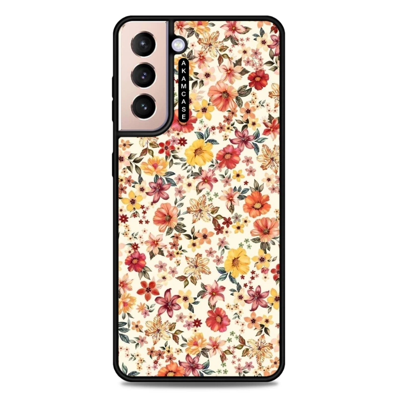 کاور آکام مدل AMC-WSGS21P-FLOWERS10 مناسب برای گوشی موبایل سامسونگ Galaxy S21 Plus