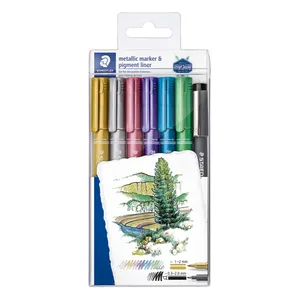 Staedtler 8323-SWP6P Metallic Marker 