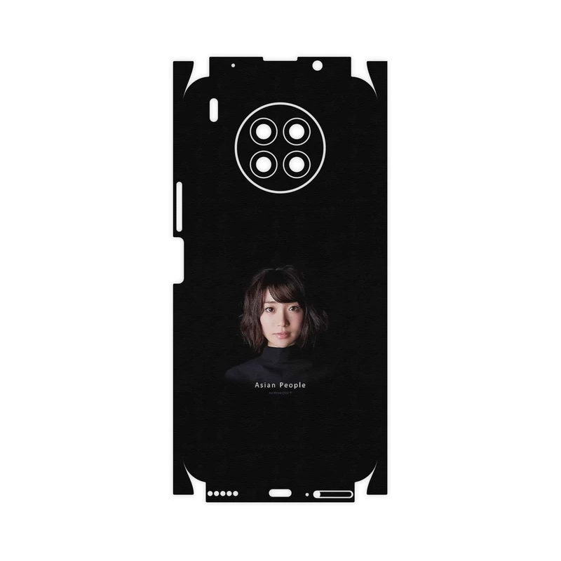 برچسب پوششی ماهوت مدل Portrait of an Asian Woman-FullSkin مناسب برای گوشی موبایل آنر 50 Lite