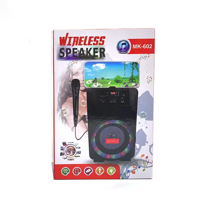 اسپیکر بلوتوثی قابل حمل مدل MK-602