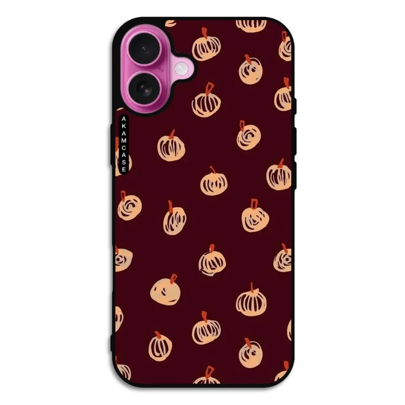 کاور آکام مدل AMC-WA16PLUS-PUMPKIN-6 مناسب برای گوشی موبایل اپل iPhone 16 Plus