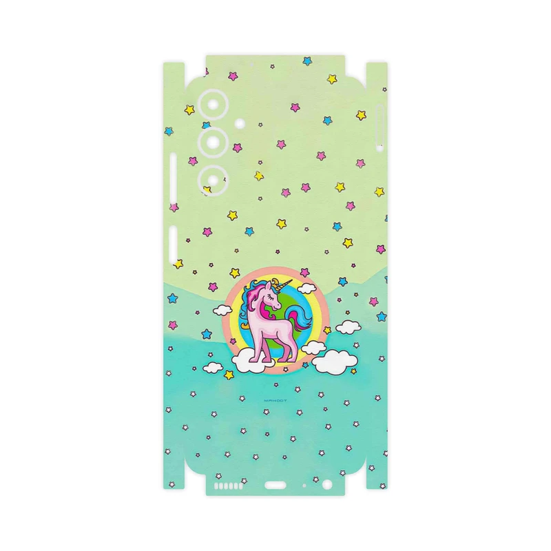 برچسب پوششی ماهوت مدل Rainbow unicorn adventure-FullSkin مناسب برای گوشی موبایل سامسونگ Galaxy A05s