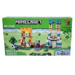 ساختنی 605 تکه مدل ماینکرافت کد 31249