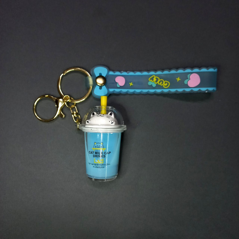 جاکلیدی دخترانه مدل آکواریومی طرح لیوان کد 03