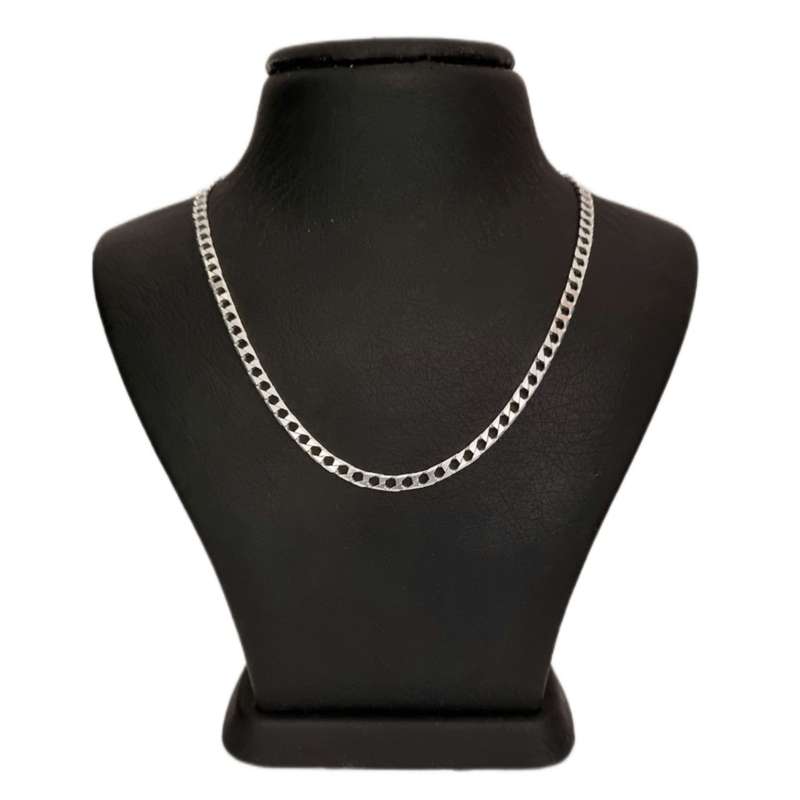 زنجیر نقره مردانه لیردا مدل zng 17.2 زنجیر نقره مردانه لیردا مدل zng 17.2