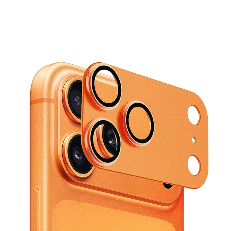 محافظ لنز دوربین فلزی گودس مدل FC007 مناسب برای گوشی موبایل اپل iPhone 17 Pro Max