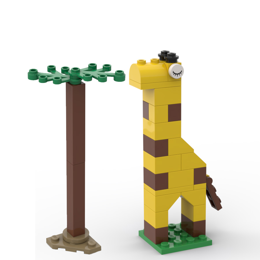 لگو سری Classic مدل Bricks and Animals 11011
