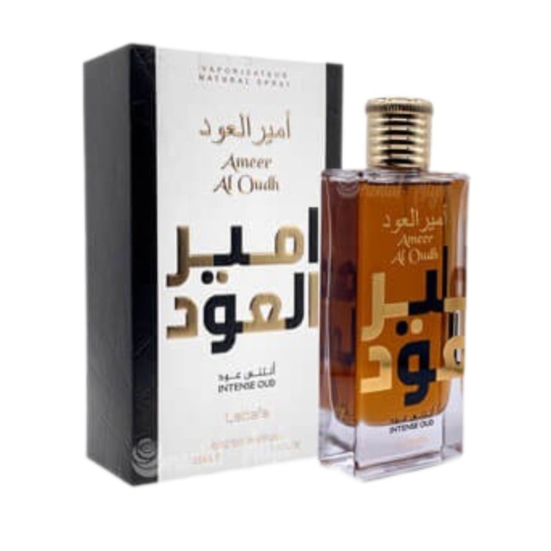 ادوپرفیوم لطافه مدل امیر العود انتنس عود حجم 100 میلی‌لیتر