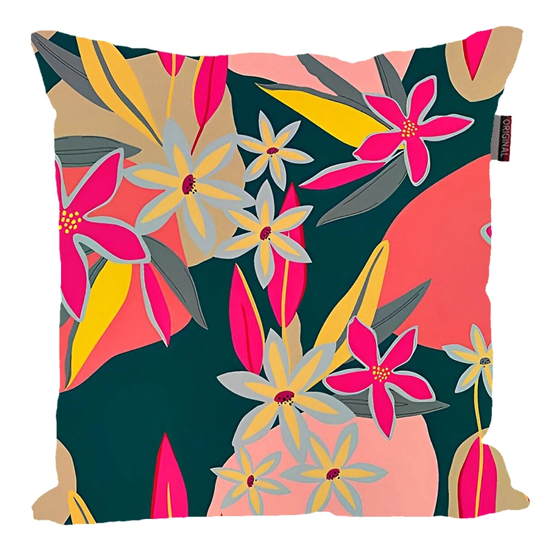 کوسن پاد آفرین مدل فانتزی طرح گل کد PK30085