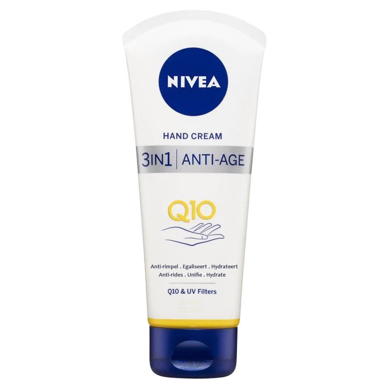 کرم مرطوب کننده دست نیوآ مدل Anti Age Q10 حجم 100 میلی لیتر