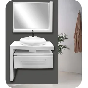 ست کابینت روشویی کاسپین مدل شارلوت به همراه آینه