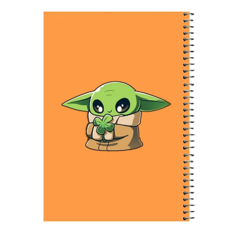 دفتر مشق 80 برگ اس جی مدل بیبی یودا کد 14