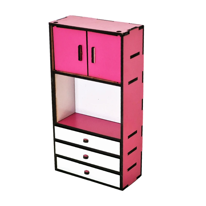 اسباب بازی رانزو گالری مدل کمد سه کشو کد 075