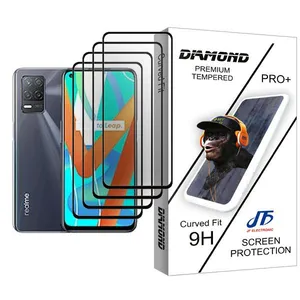 JF Diamond Glass MIX004 Screen Protector For Realme V13 5G Pack Of 4