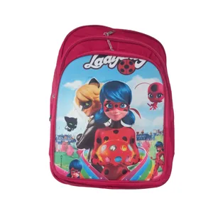 کوله پشتی مدل دختر کفشدوزکی کد LADYBUG-3Z-150-9