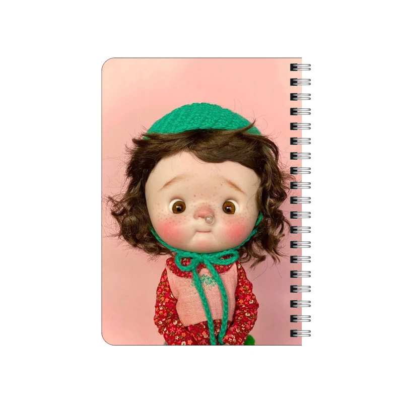 دفترچه یادداشت بامبیلیپ مدل چوبی طرح دختر کد 4494933