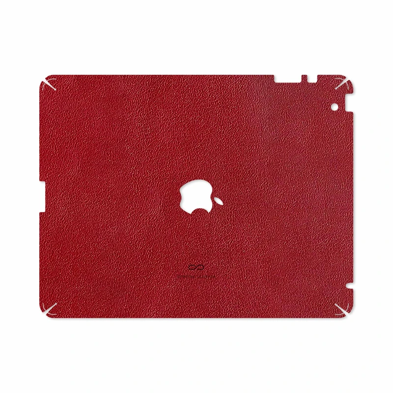 برچسب پوششی ماهوت مدل Red-Leather مناسب برای تبلت اپل iPad 2 2011 A1397