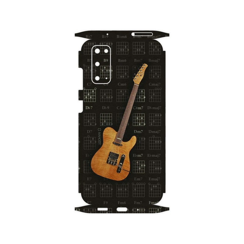 برچسب پوششی ماهوت مدل Guitar-Instrument-FullSkin مناسب برای گوشی موبایل سامسونگ Galaxy S20