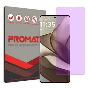 Promate Resistant model anti-purple screen protector suitable for Motorola Edge 50 mobile phone