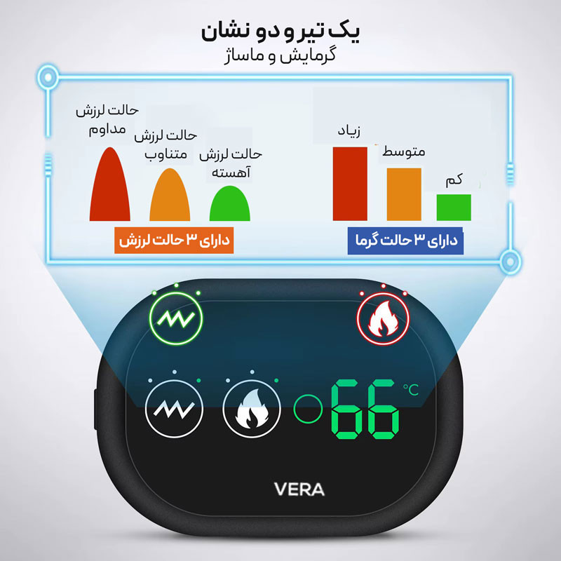 ماساژور برقی شانه و کتف ورا مدل X07