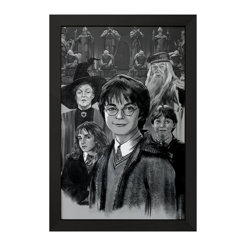 تابلو خندالو مدل هری پاتر (Harry Potter) کد F869