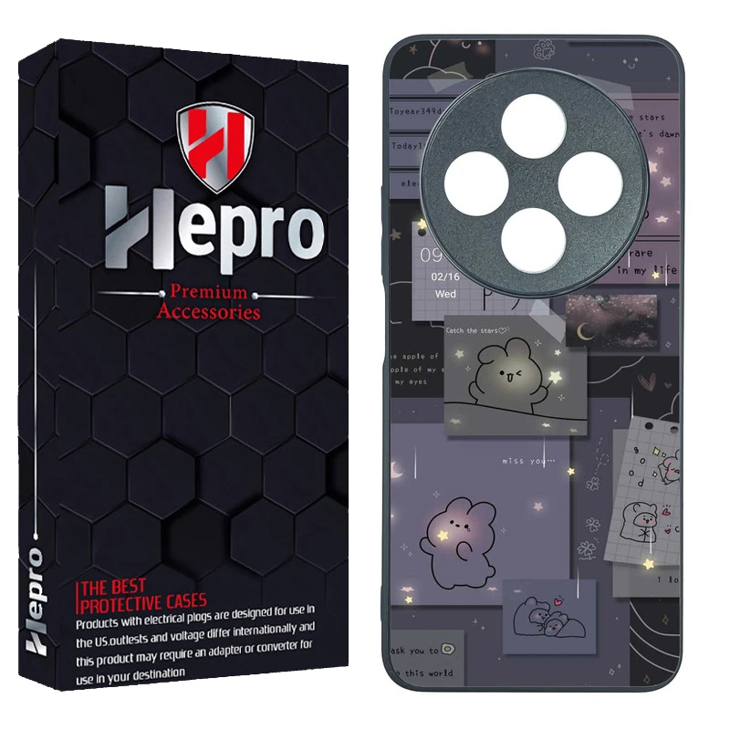 کاور هپرو طرح فانتزی مدل TPU مناسب برای گوشی موبایل شیائومی Poco C75