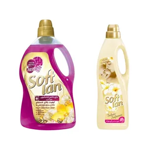 مایع نرم کننده حوله و لباس سافتلن مدل 03 حجم 1 لیتر به همراه مایع لباسشویی سافتلن مدل high Definition clean حجم 3 لیتر