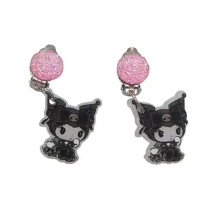 گوشواره دخترانه مدل کرومی کد O02