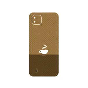 MAHOOT Minimal Cup of Coffee Icon Cover Sticker for Realme C11 2021