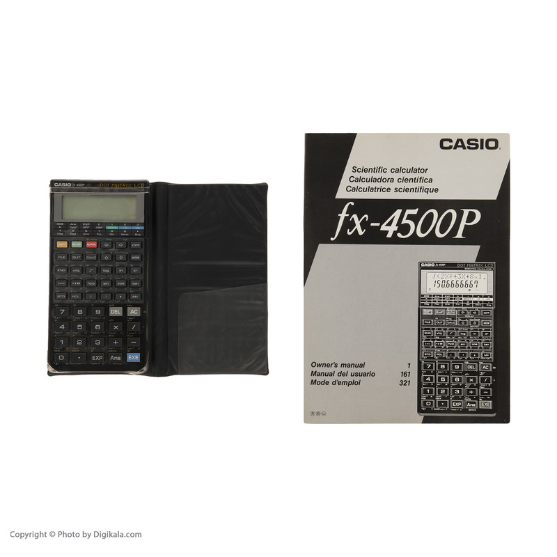 ماشین حساب کاسیو مدل FX-4500PA
