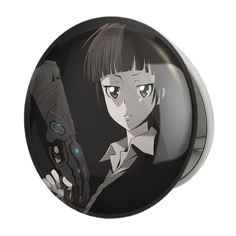 آینه جیبی خندالو طرح آکانه انیمه روان گذر مدل تاشو کد 33740