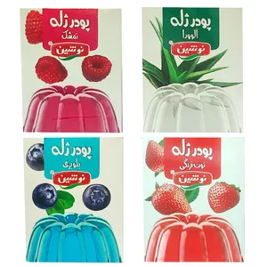 پودر ژله نوشین - 100 گرم مجموعه 4 عددی