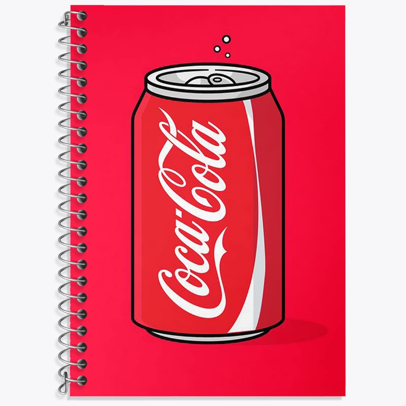 دفتر نت موسیقی 50 برگ خندالو طرح نوشابه کوکاکولا(Coca Cola) کد N2151