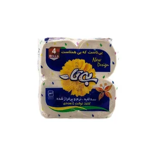 دستمال توالت بی تا مدل new design مجموعه 4 عددی 