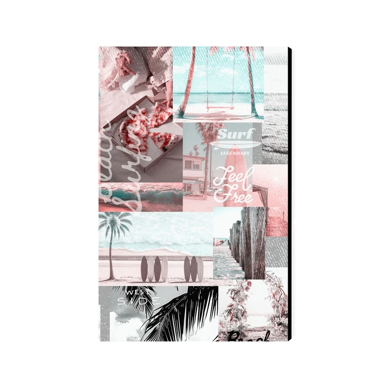 تابلو شاسی عرش مدل فانتزی ساحل و دریا کد As4578