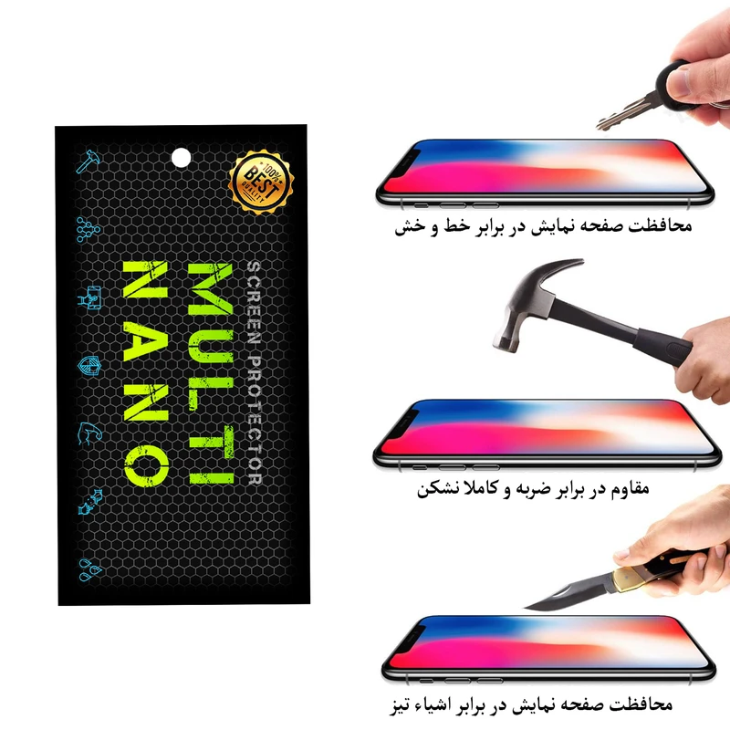 محافظ صفحه نمایش مولتی نانو مدل Pro مناسب برای تبلت ایسوس Zenpad C / Z170 عکس شماره 3