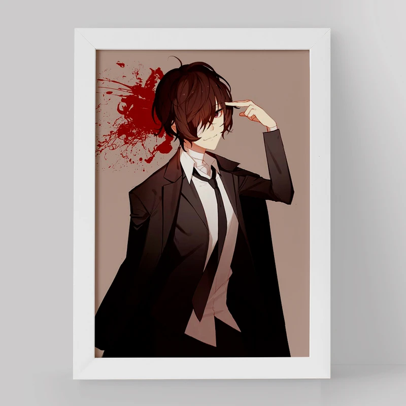 تابلو خندالو مدل دازای اوسامو انیمه سگ های ولگرد بانگو کد 10138