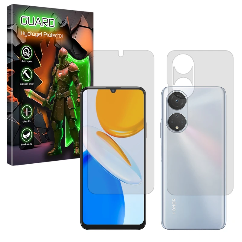 محافظ صفحه نمایش مات گارد مدل Tough مناسب برای گوشی موبایل آنر X7 به همراه محافظ پشت گوشی