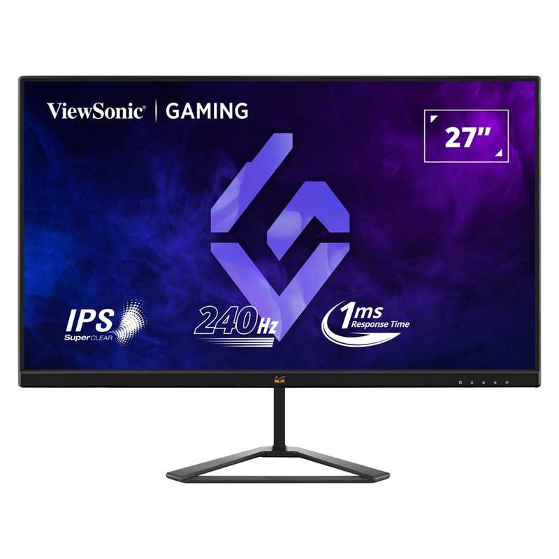 مانیتور گیمینگ 27 اینچ ویوسونیک مدل VX2779A-HD-PRO با وضوح Full HD، پنل IPS و نرخ بروزرسانی 240 هرتز