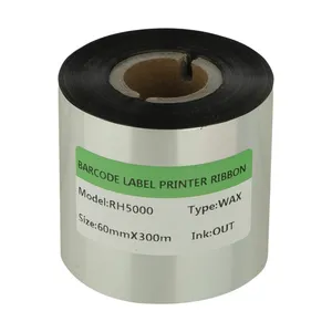 ریبون پرینتر لیبل زن مدل WAX 60mm x 300m