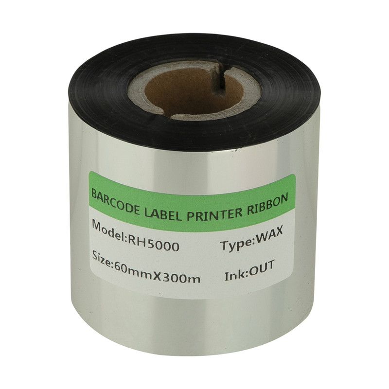 ریبون پرینتر لیبل زن مدل WAX 60mm x 300m